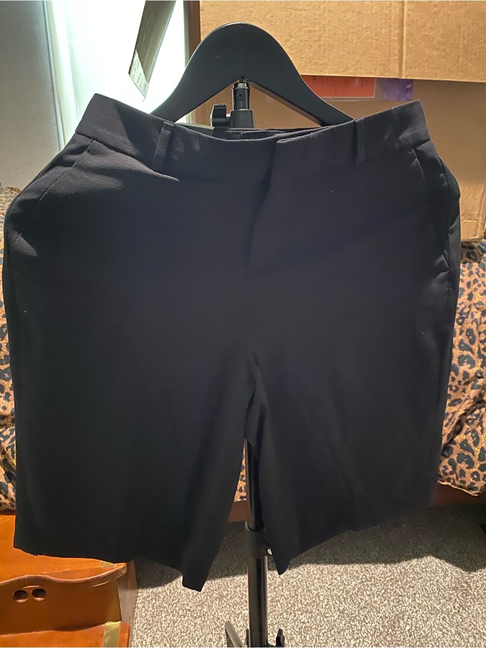 Banana Republic Black Dress Bermuda Shorts
